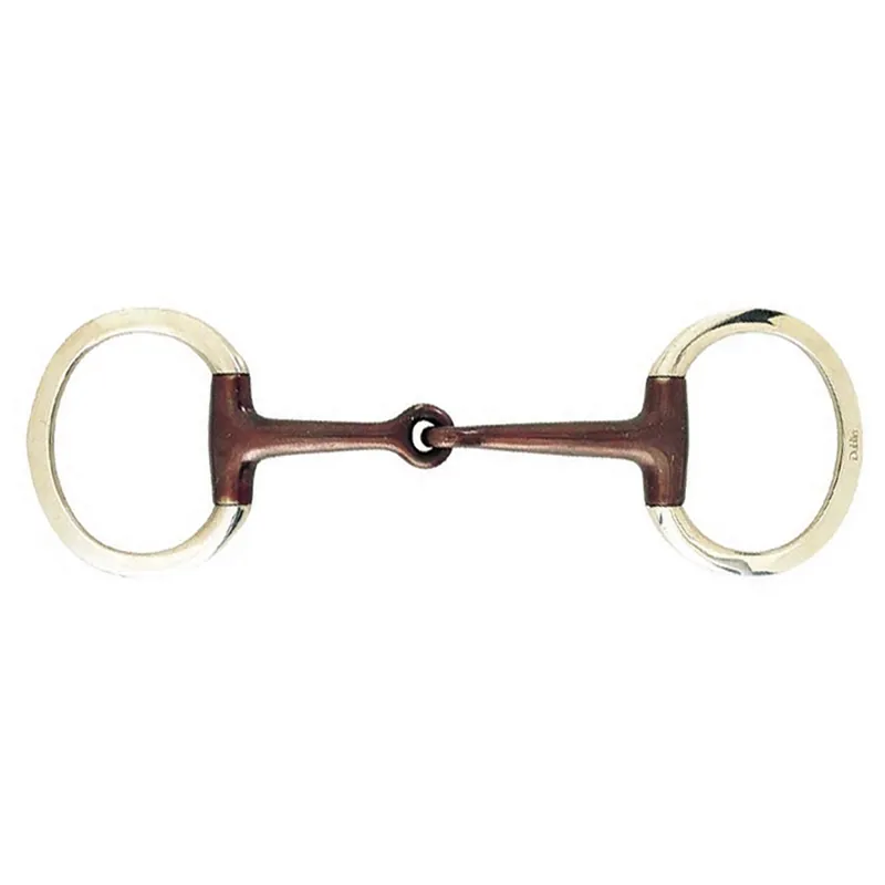 Korsteel Jointed Sweet Iron Eggbutt Snaffle Bit